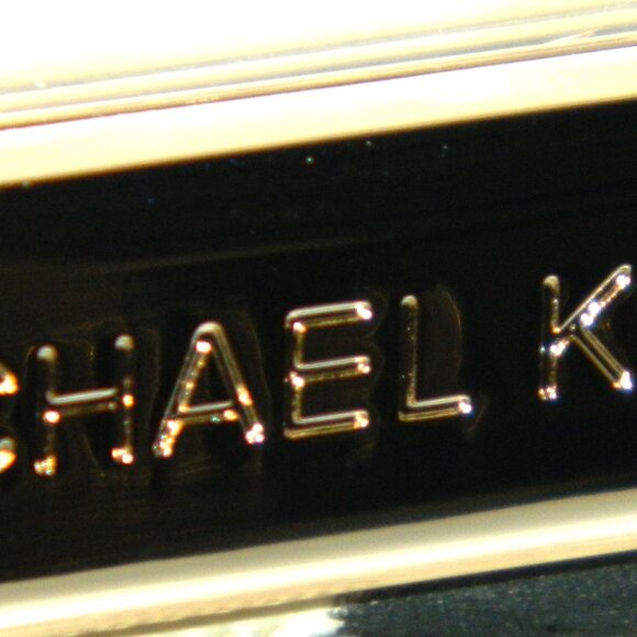 Michael Kors Gold Metallic Over-sized Wallet Clutch - Picture 8 of 10